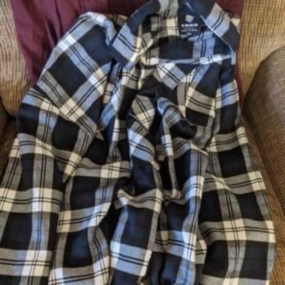 Men’s Navy/Black flannel